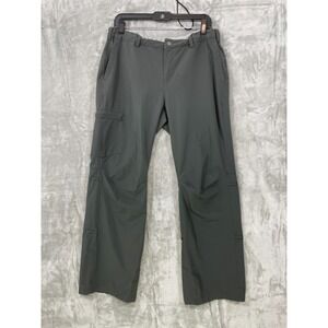 Women's Dark Green Utility Wide-Leg Pants